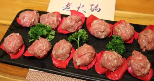 手打牛肉丸